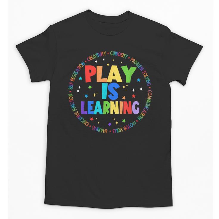 Retro Play Is Learning Teacher Back To School Unisex T-Shirt