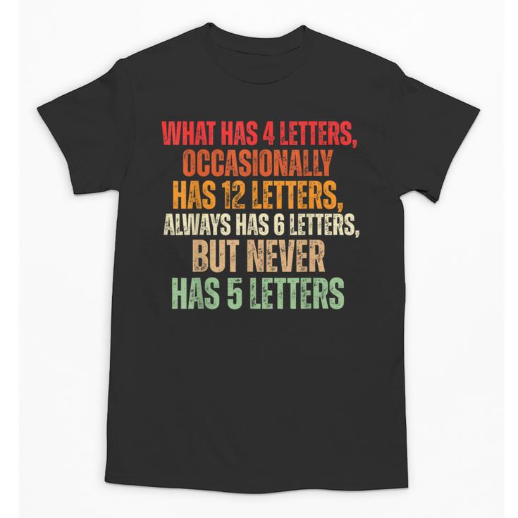 Riddle Wordplay Joke For Grammar Nerds And Teachers Unisex T-Shirt