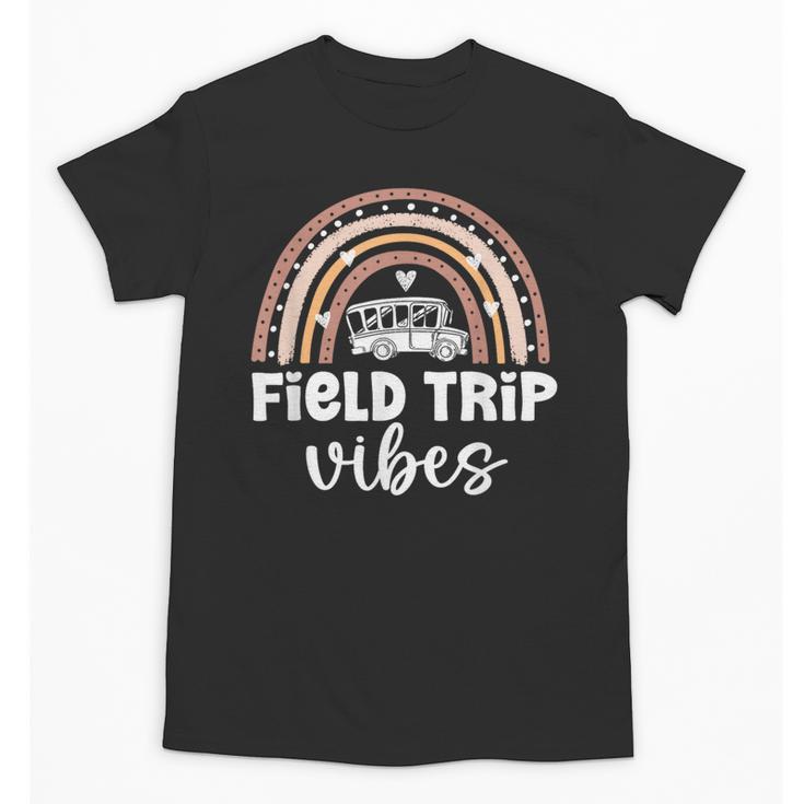 School Bus Trip Vibes Students Teachers Students Field Trip Unisex T-Shirt