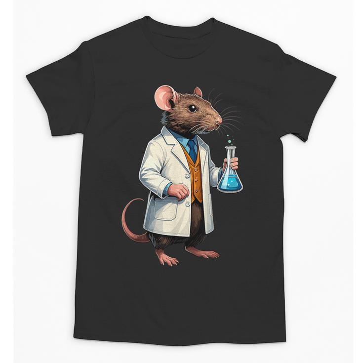 Science Rat Lab Science Scientist Mouse Teacher Chemistry Unisex T-Shirt