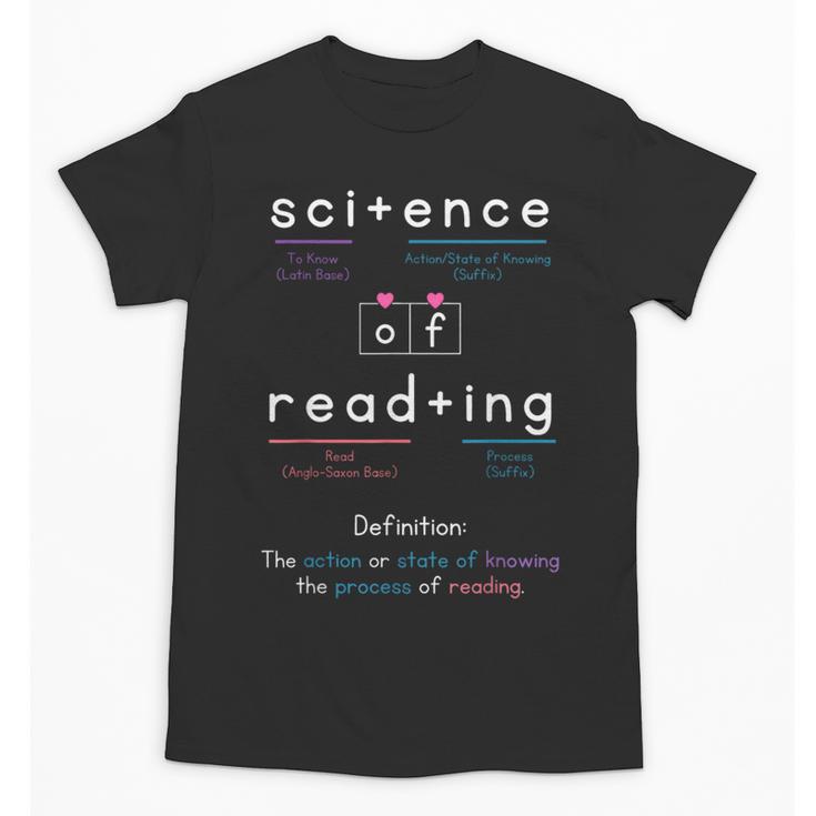 Science Of Reading Morphology Syllable Intervention Teacher Unisex T-Shirt