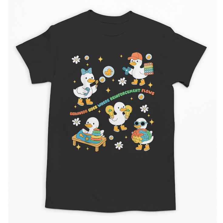 Silly Goose Behavior Analyst RBT ABA Therapy SPED Teacher Unisex T-Shirt
