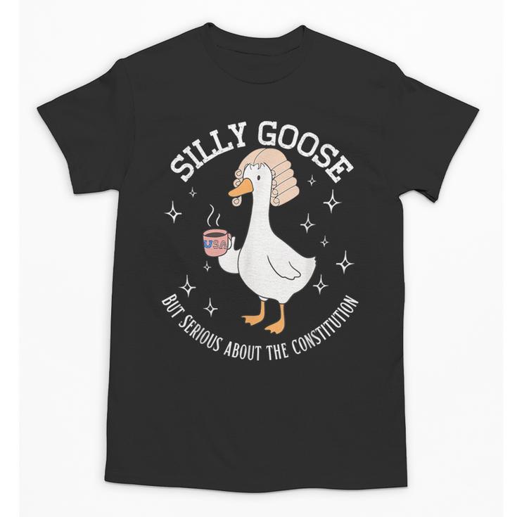 Silly Goose Constitution History Teacher Middle School Unisex T-Shirt