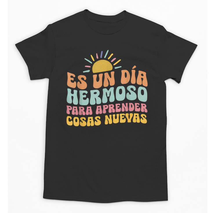 Spanish Multilingual Teacher Dual Languages Bilingual Unisex T-Shirt