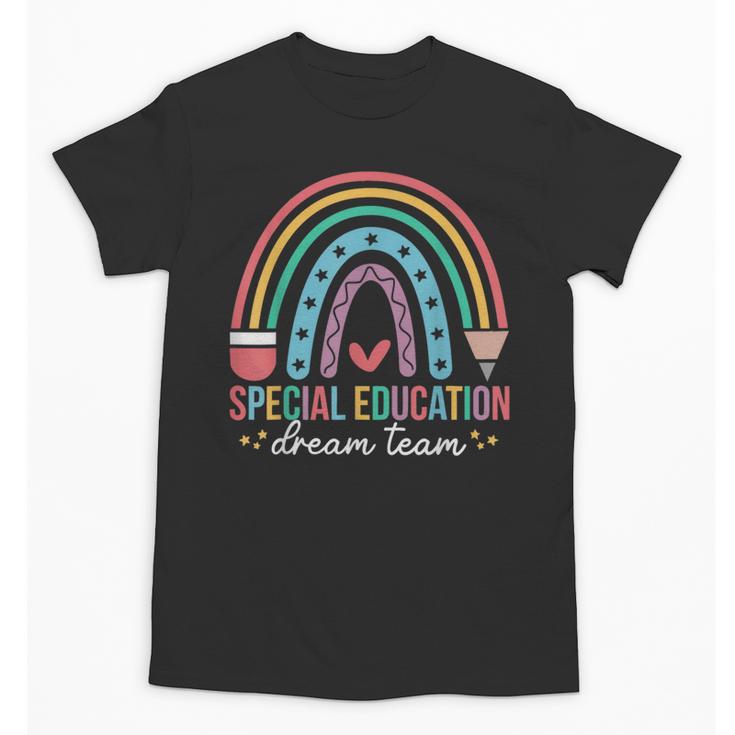 Special Education Dream Team Rainbow SPED Teacher Autism Unisex T-Shirt