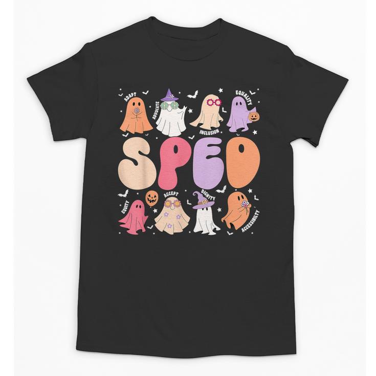 Special Education Teacher Ghosts Halloween SPED Teacher Unisex T-Shirt