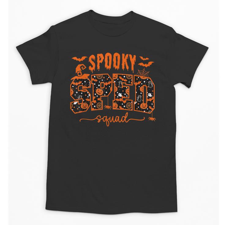 Sped Squad Team Special Education Teacher Halloween Unisex T-Shirt