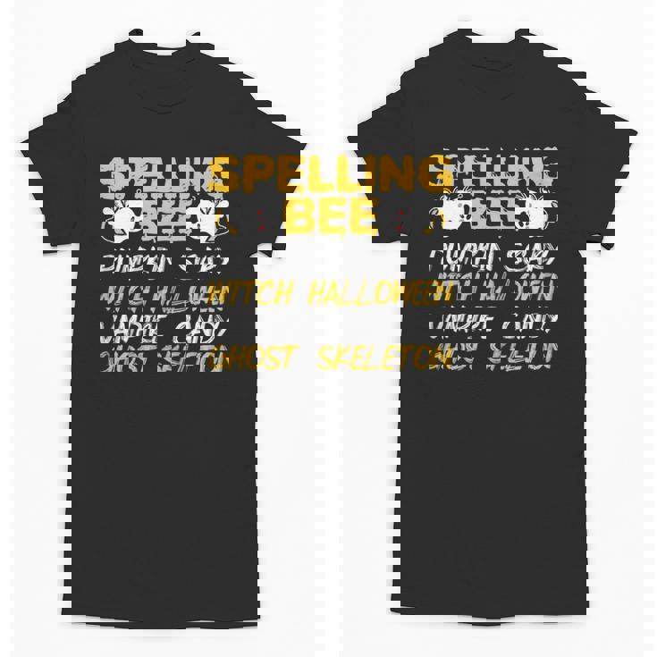 Spelling Bee Costume For a Halloween Teacher Pun Women Unisex T-Shirt