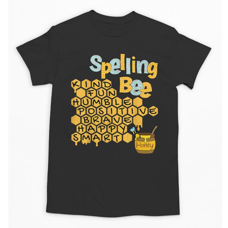 Spelling Bee Kind Positive Kindness Women Teacher Unisex T-Shirt