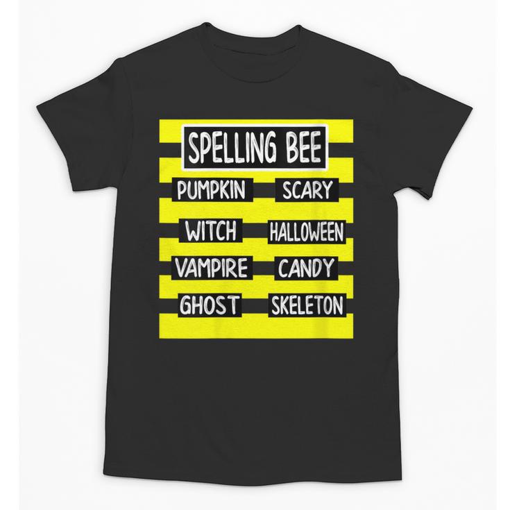 Spelling Bee Pun Halloween Costume For Teachers Unisex T-Shirt