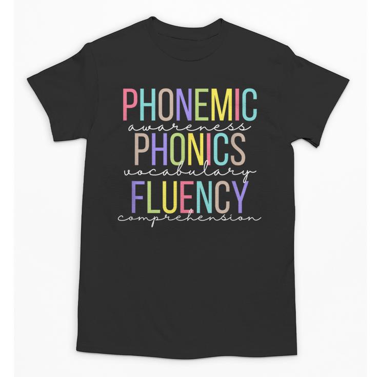 Spring Easter Reading Teacher Science Of Reading Unisex T-Shirt