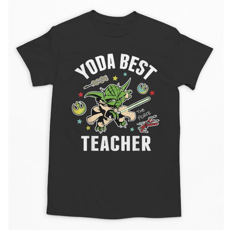 Star Wars Yoda Best Teacher Icons Unisex T-Shirt