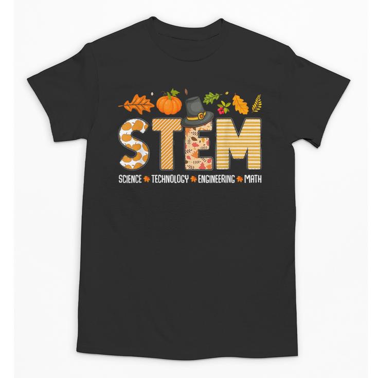 STEM Teacher Thanksgiving Grateful Educator Science Class Unisex T-Shirt