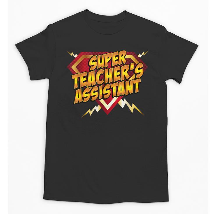 Super Teacher's Assistant Educational Superhero Unisex T-Shirt