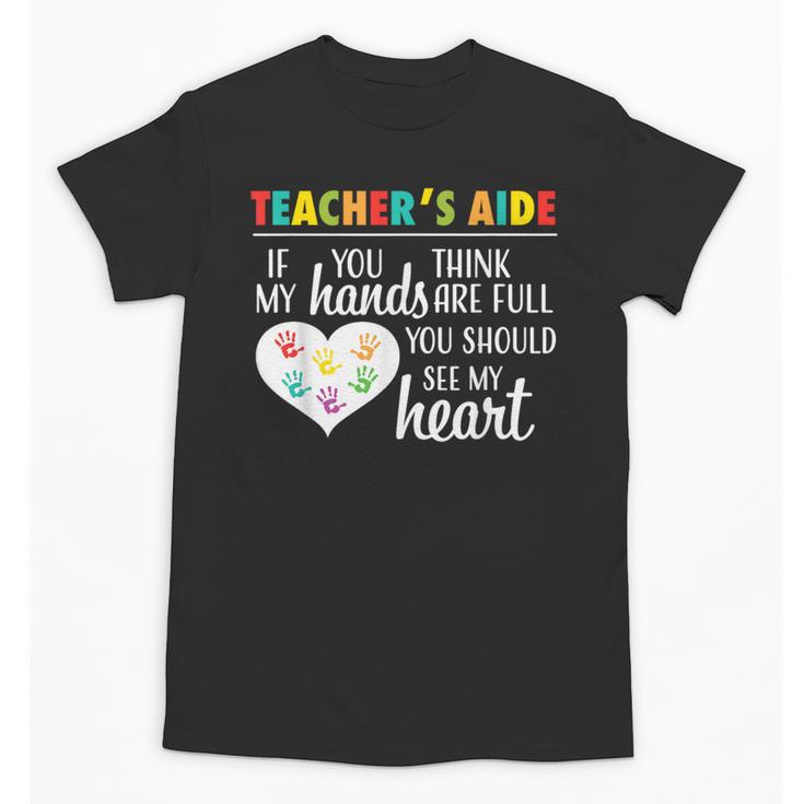 Teacher Aide Appreciation Cute Heart Tee For Women Unisex T-Shirt