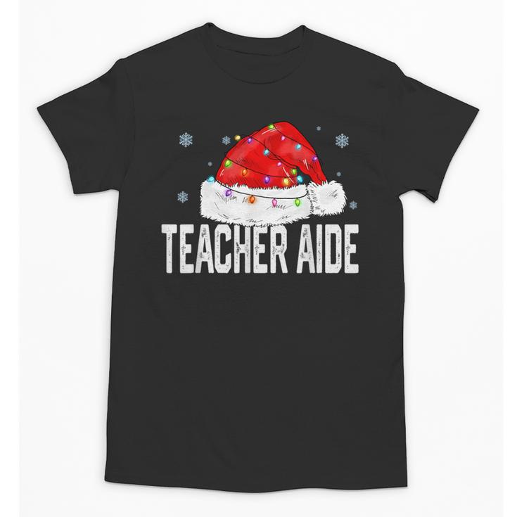 Teacher Aide Christmas Women Family Matching Group Xmas Unisex T-Shirt