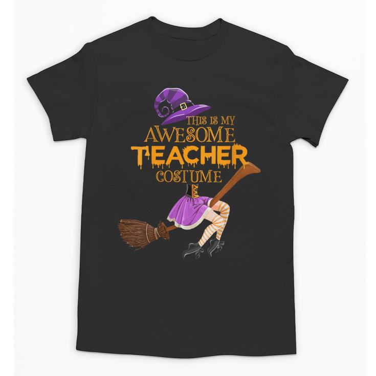 This Is My Teacher Costume Halloween Family Matching Group Unisex T-Shirt