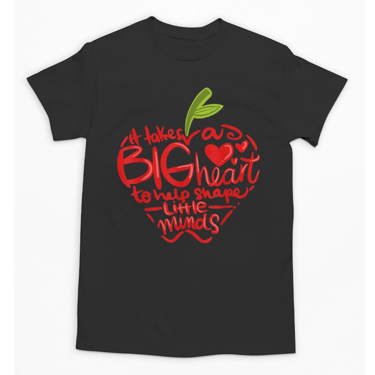 Teacher Day T Shirt Appreciation Day Apple Teach Learn Unisex T-Shirt