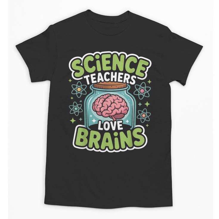 Teacher Halloween Costume Science Teachers Love Brains Unisex T-Shirt