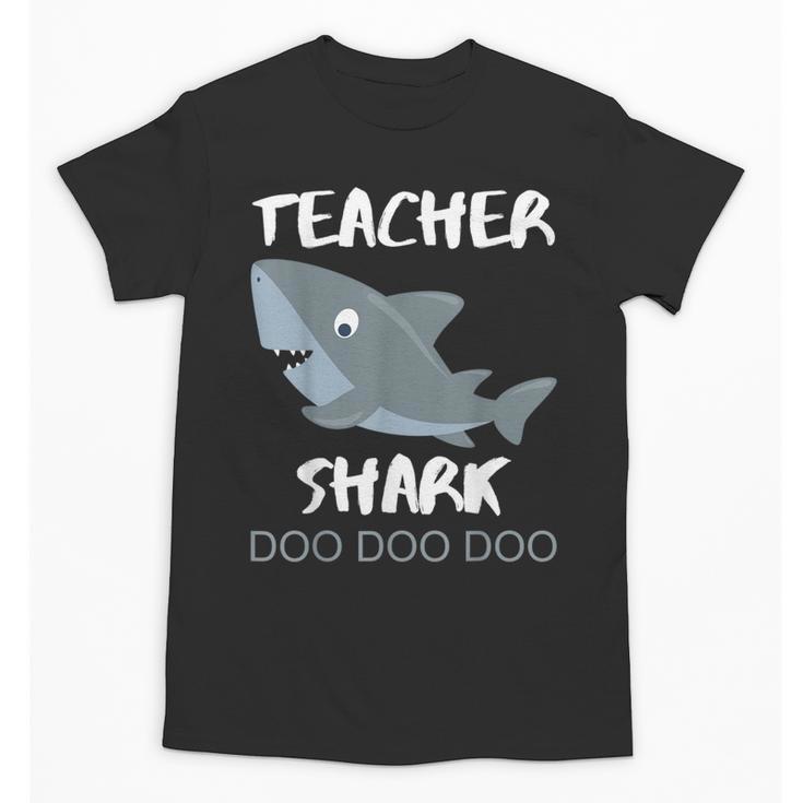 Teacher Shark Shirt Christmas Idea For Him Her Unisex T-Shirt