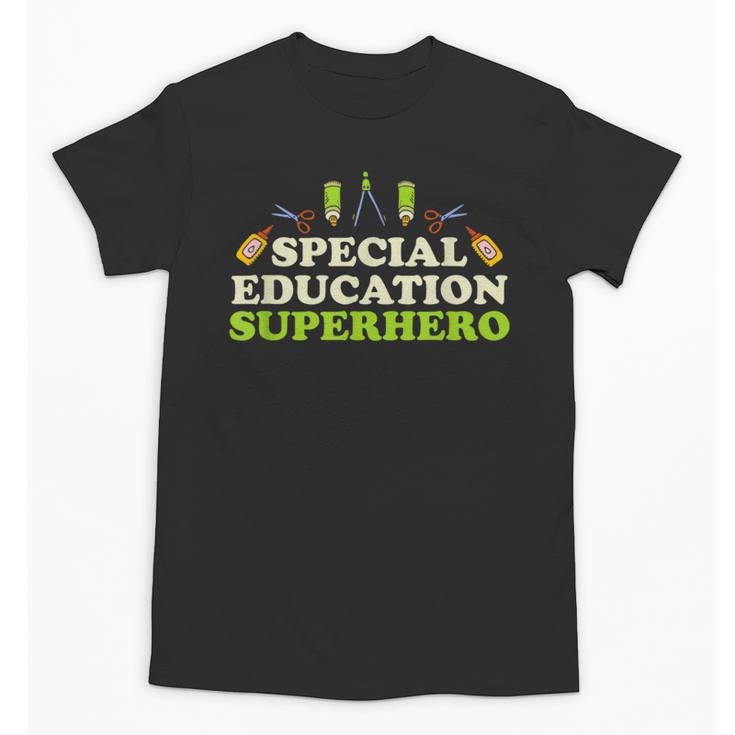 Teacher Superhero Student Educator Special Education Unisex T-Shirt