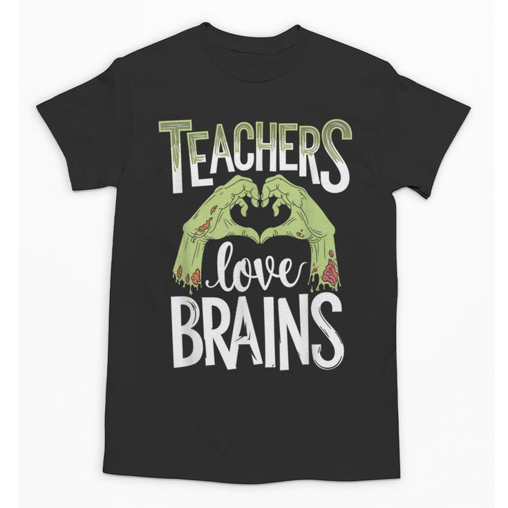 Teachers Love Zombie Teacher Halloween Fun Unisex T-Shirt