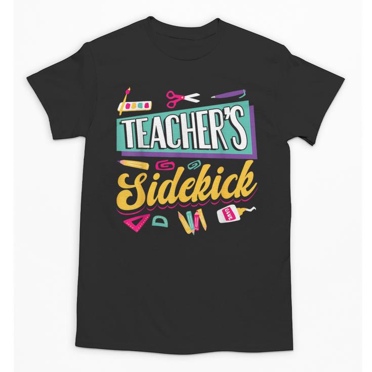Teacher's Sidekick Teacher Assisting Teaching Assistant Unisex T-Shirt