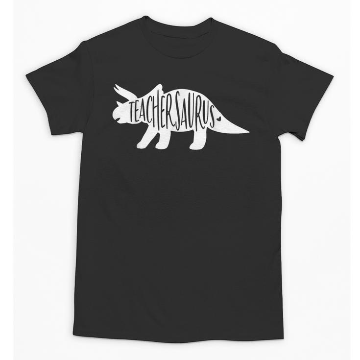 Teachersaurus Like A Normal Teacher Awesome Dinosaur Teacher Men Women Girls Kids Unisex T-Shirt