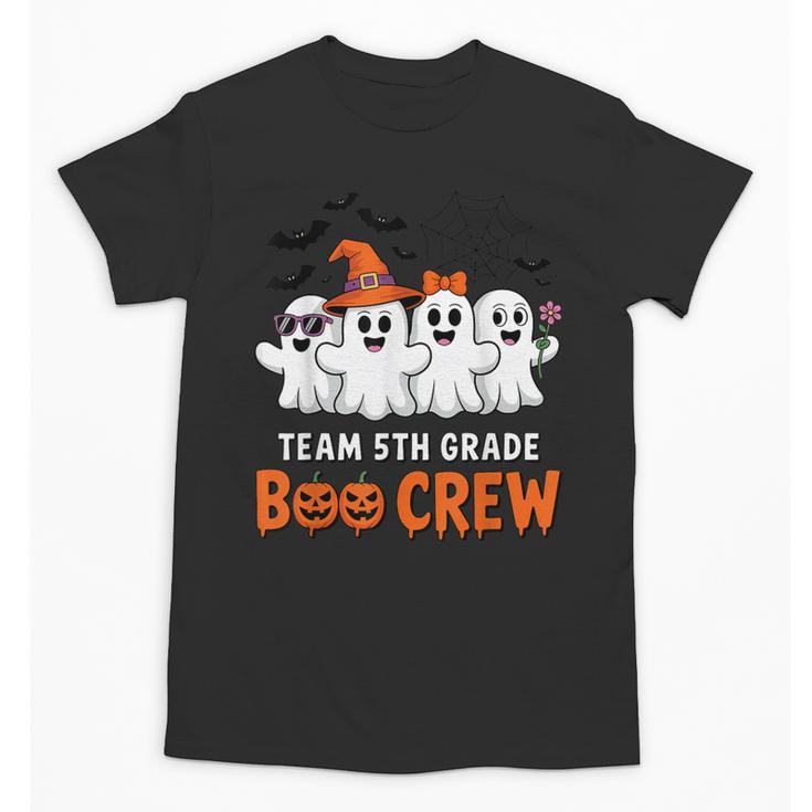 Team 5th Grade Boo Crew Halloween Teacher Student Costume Unisex T-Shirt