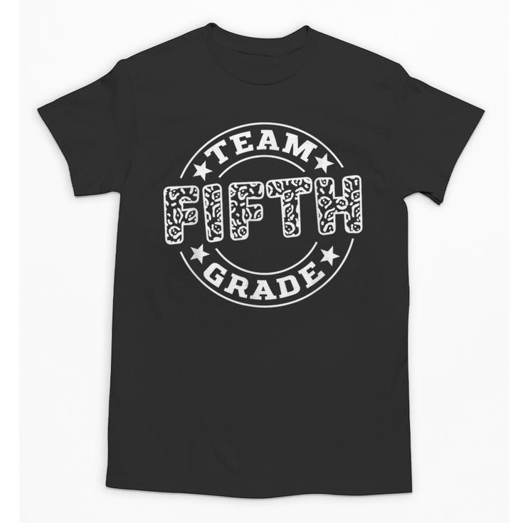 Team Fifth Grade Teacher Student Squad Team 5th Grade School Unisex T-Shirt