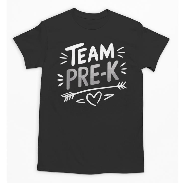 Team Pre K T Shirt Fun For Kids And Teachers Unisex T-Shirt
