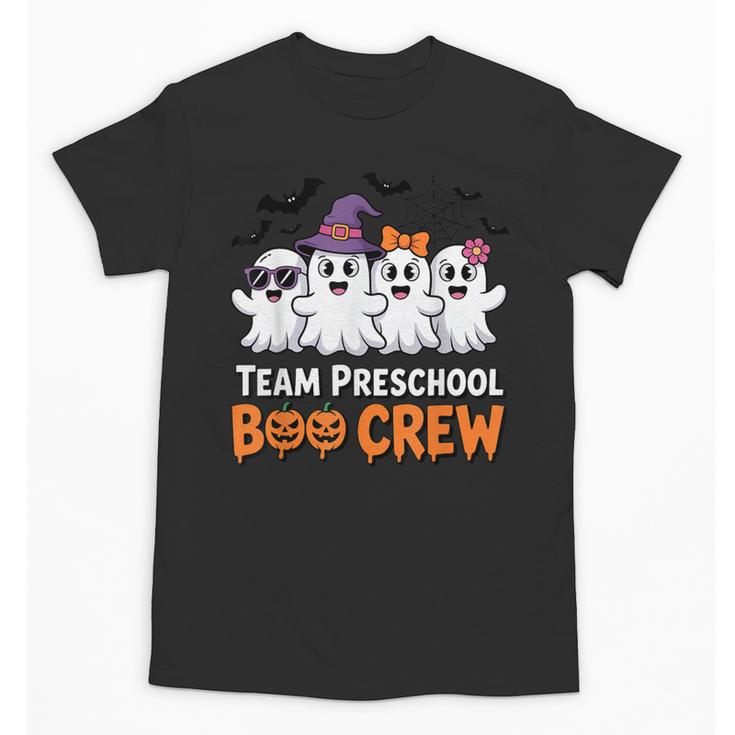 Team Preschool Boo Crew Halloween Teacher Student Costume Unisex T-Shirt