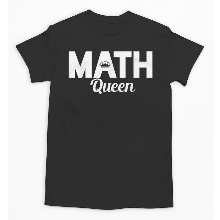 TeeArt Math Mathematics Queen Math Teacher Unisex T-Shirt