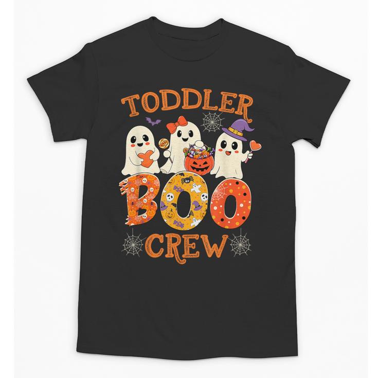 Toddler Boo Crew Halloween Costume For Teacher Kids Unisex T-Shirt