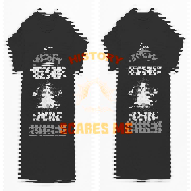 History Teacher School Shirt Halloween Educator Men Women Kids Unisex T-Shirt