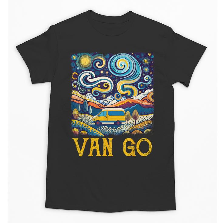 Van Go Vanlife Accessories Artist Art Teacher Unisex T-Shirt