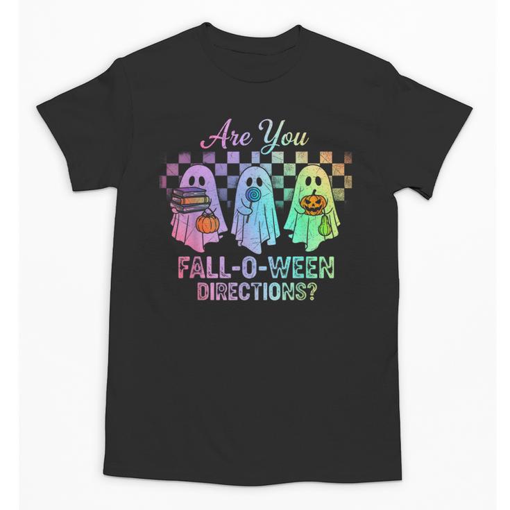 Vintage Are You Fall O Ween Directions Teacher Halloween Unisex T-Shirt, trending gift