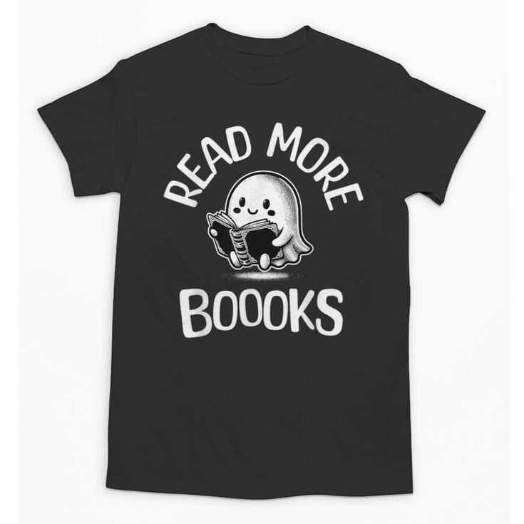 Vintage Halloween Teacher Women Reading Read More Books Unisex T-Shirt