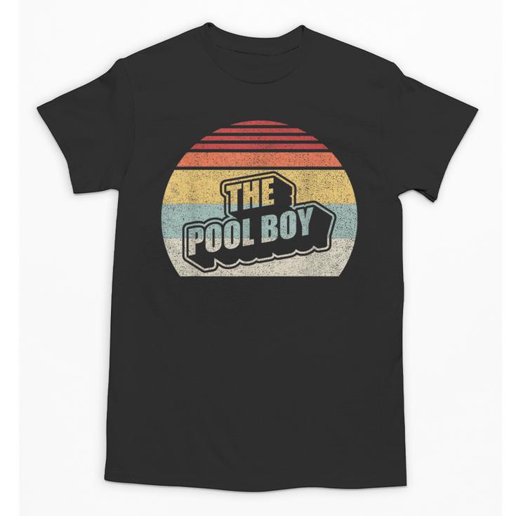 Vintage Retro The Pool Boy Unisex T-Shirt