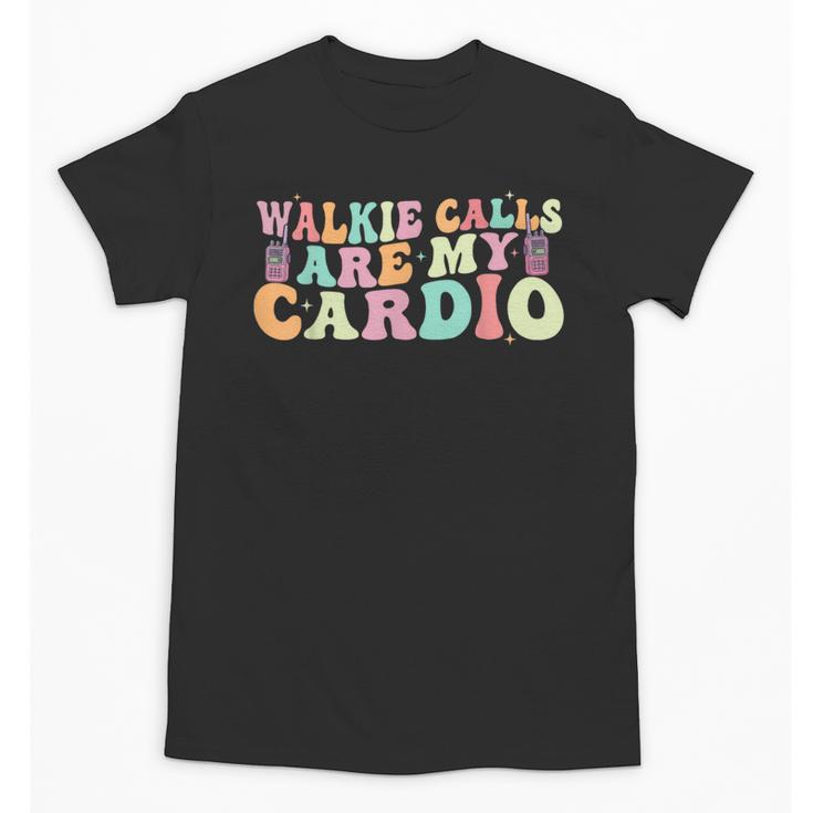 Walkie Calls Are My Cardio SPED Teacher Inclusion ABA Unisex T-Shirt