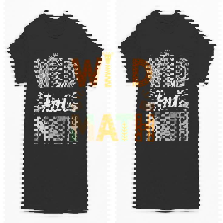 Wild About Math Cute Teacher Student Math Club Unisex T-Shirt