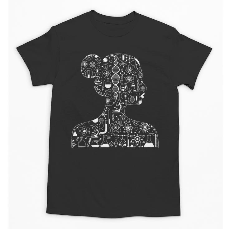 Women In Science Scientific Teacher Appreciation Chemistry Unisex T-Shirt