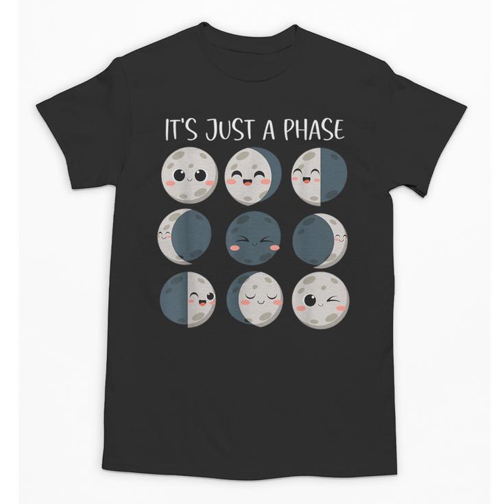 Women Science Teacher Moon Phases Scientist Back To School Unisex T-Shirt