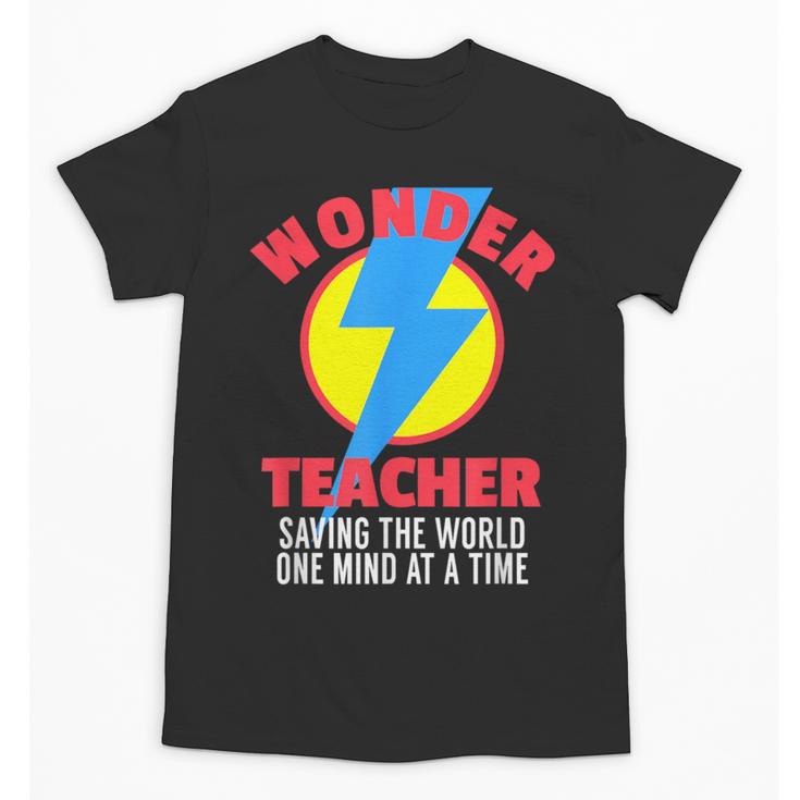 Wonder Teacher Costume Shirt Teacher Halloween Costume Tee Unisex T-Shirt