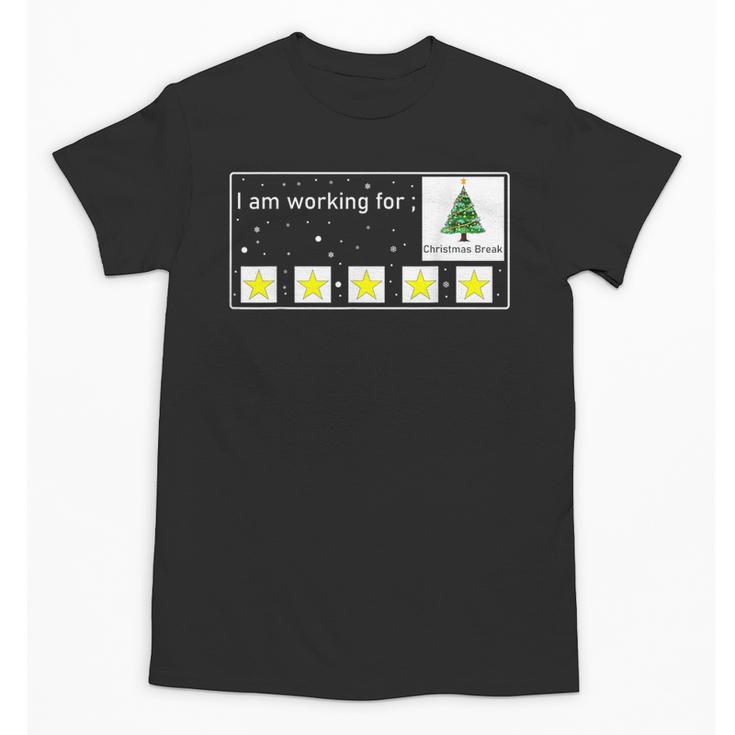 I Am Working For Christmas Break Special Education Teacher Unisex T-Shirt