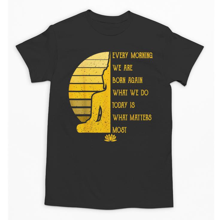 Yoga Meditation Buddha Yoga Teacher T-Shirt Unisex T-Shirt