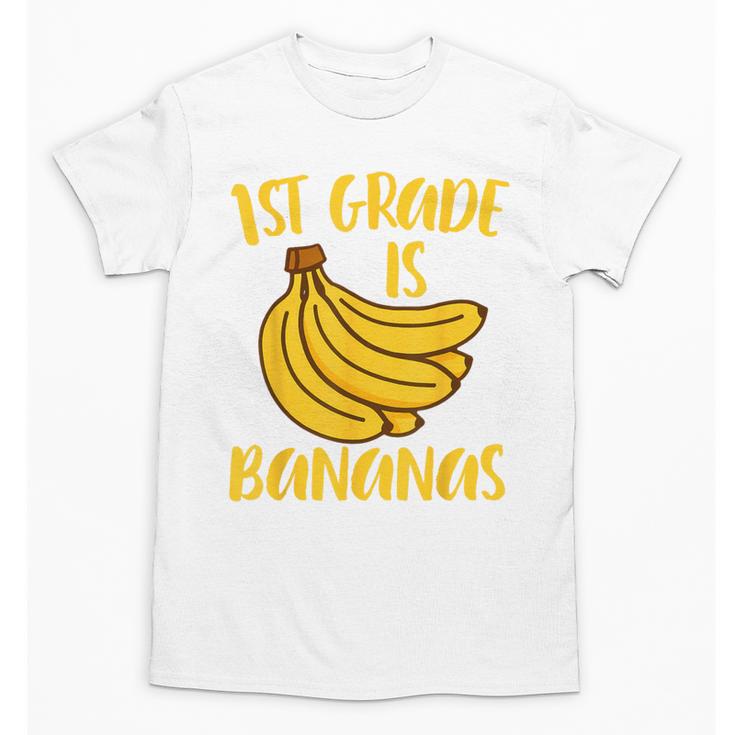 1st Grade Is Bananas Teacher Teaching Back To School Unisex T-Shirt