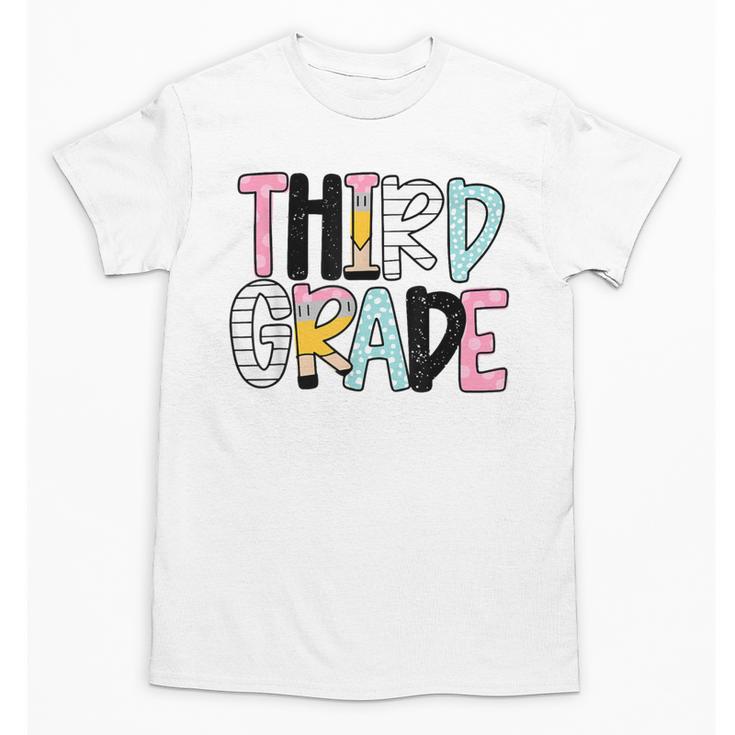 Back To School Third Grade Teacher First Day Of 3rd Grade Unisex T-Shirt