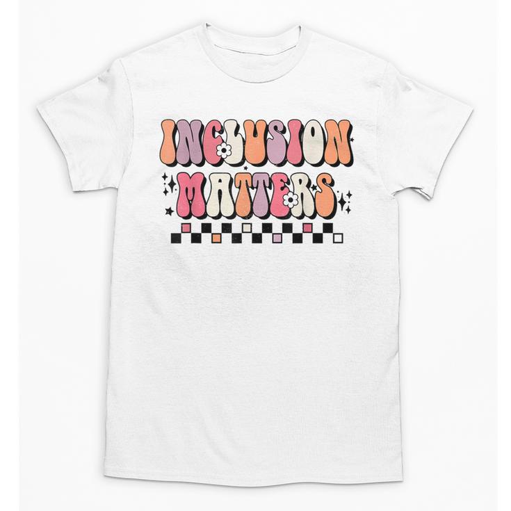 Boho Inclusion Matters Special Education SPED Teacher Women Unisex T-Shirt