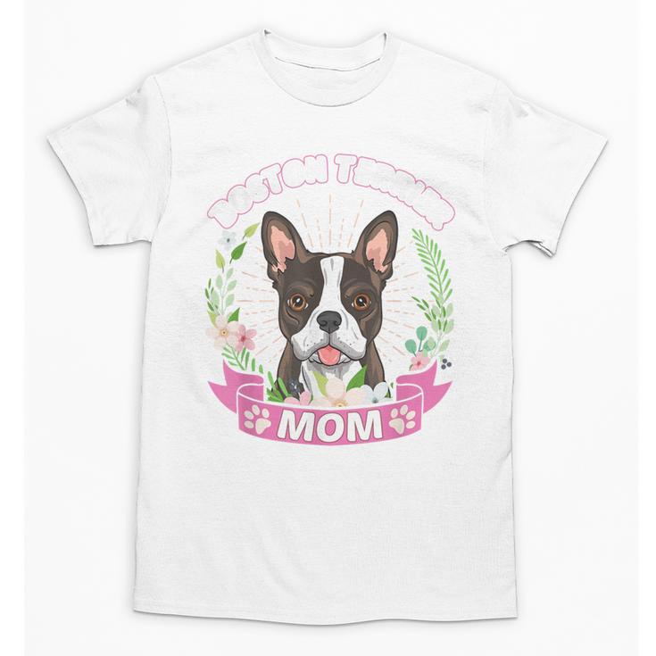 Boston Terrier Mom Mother's Day Unisex T-Shirt